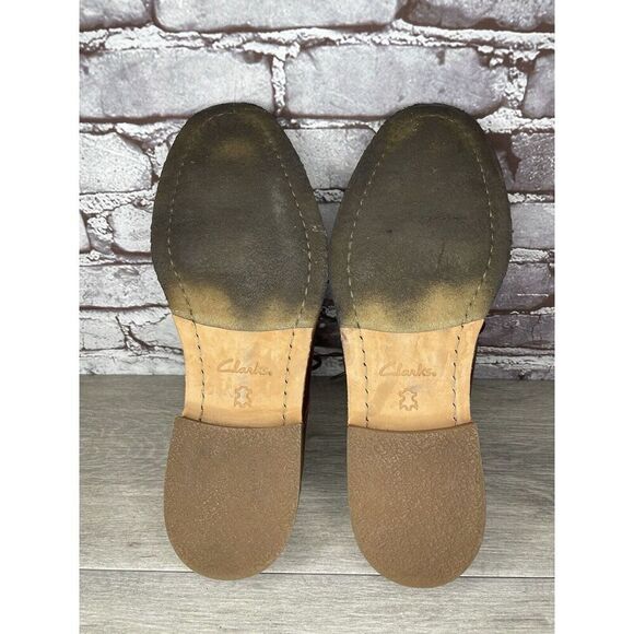 Clarks Brown Leather Oxfords Lace Up Gum Soles Shoes Men Sz 9.5M US/42.5EU main image 6